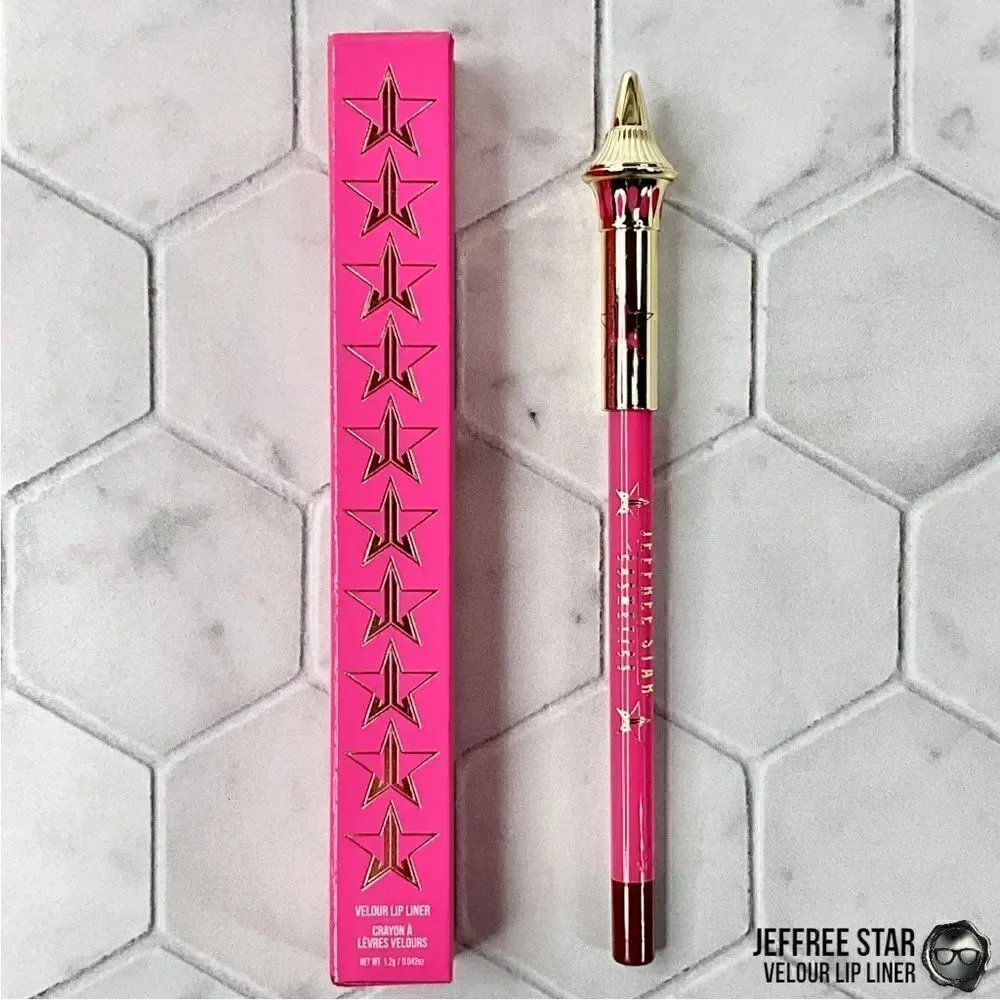 JEFFREE STAR VELOUR LIP LINER PENCIL IN ANDROGYNY DIRTY PLUM MAUVE FULL SIZE NEW